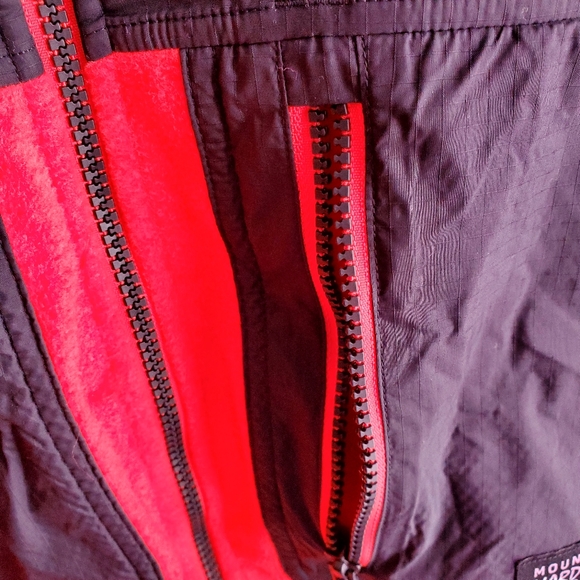 NWT Mountain Hardwear Men's Orange & Black First Tracks Fleece Jacket Medium - Picture 4 of 10
